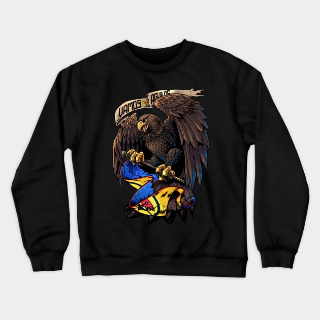 Vamos Aguilas Crewneck Sweatshirt by akyanyme